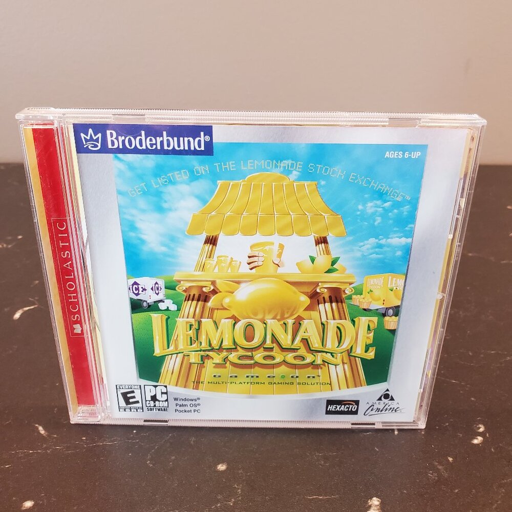 Lemonade Tycoon. PC Game.